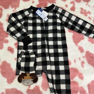 Plaid Fleece Sleeper